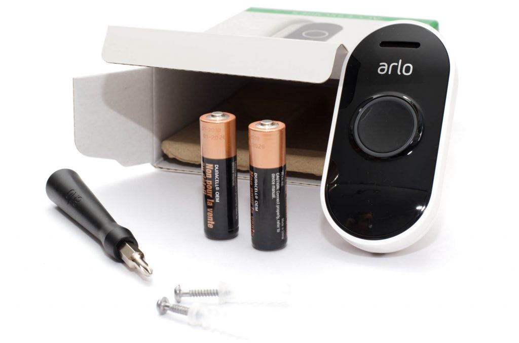 Arlo Audio Doorbell - Verpackungsinhalt