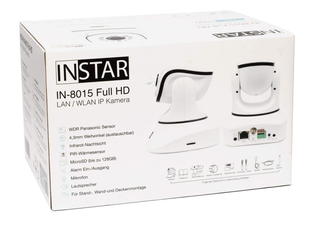 INSTAR IN-8015 Full HD - Verpackung